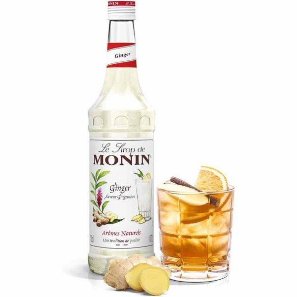 Xarope de Gengibre Monin de 700 ml para drinks e cocktails deliciosos - Compra online agora!