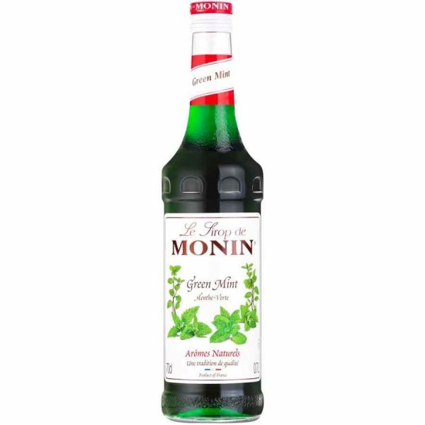 Xarope de Menta Verde Monin 700 ml - Delicie-se com este xarope premium de alta qualidade para bebidas. Compre online agora!
