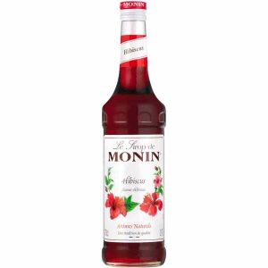 Xarope de Hibisco Monin 700 ml, perfeito para drinks e sobremesas. Compre online e dê um toque sofisticado às suas receitas!