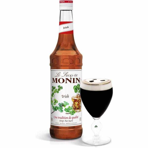 Xarope Irlandês Monin - Delicioso xarope premium para bebidas, ideal para cocktails e sobremesas. Compre online agora!