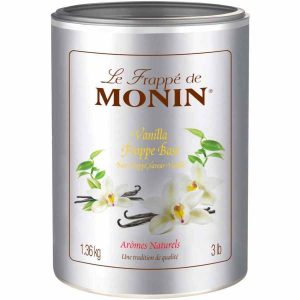 Base em Pó Monin Le Frappé 1,36 kg, Baunilha - Desfrute do sabor irresistível desta base em pó de baunilha de alta qualidade da Monin. Compre online!