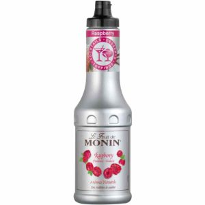 Puré de Framboesa Monin Le Fruit 500ml - Delicioso e natural, ideal para bebidas gourmet. Compre já o seu!