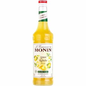 Xarope Monin Limão Rancho Concentrado Sem Açúcar 700 ml - Ideal para bebidas saborosas e refrescantes. Compre agora e saboreie a qualidade!