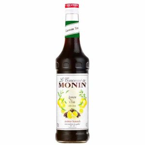 Xarope para Chá de Limão Monin 700 ml: Adoça e dá sabor aos seus chás com este concentrado de limão de alta qualidade. Ideal para compras online!
