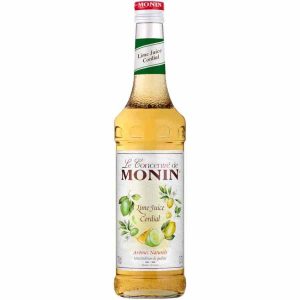 Xarope Monin de Limão 700 ml para bebidas premium - Ideal para coquetéis e sobremesas. Adoce sua vida com este delicioso cordial de limão!