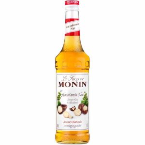 Xarope de Noz de Macadâmia de alta qualidade da Monin, ideal para bebidas e sobremesas, frasco de 700 ml. Compre online agora!