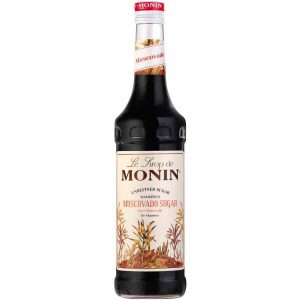 Xarope Monin Muscovado 700 ml - Delicioso xarope de cana em embalagem de 700 ml para drinks premium. Compre agora!
