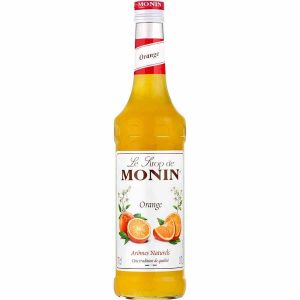 Xarope de Laranja Monin 700 ml: Delicioso e aromático xarope de laranja para bebidas especiais. Aproveite a qualidade Monin!