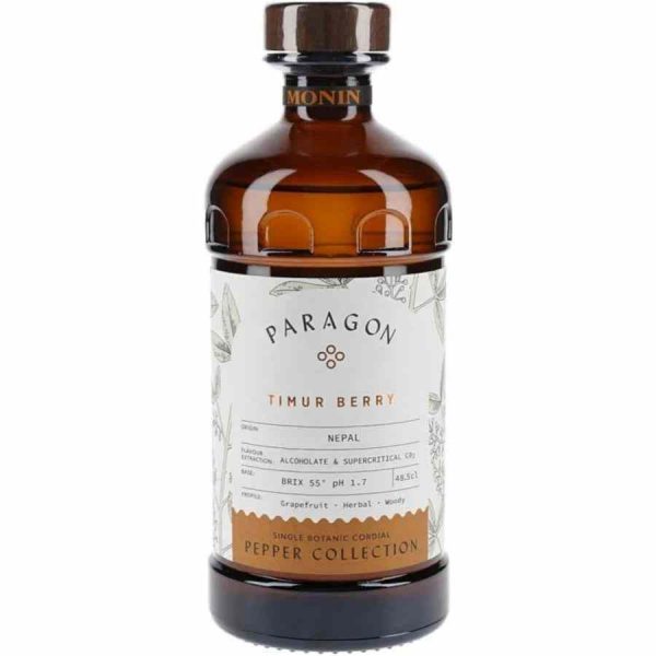 Xarope Monin Paragon Eastern Cordial Berry 48,5 cl - Delicie-se com este xarope premium, perfeito para cocktails e sobremesas. Compre online!
