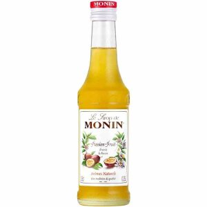 Xarope de Maracujá Monin: Adoçante natural e delicioso para cocktails e sobremesas. Compre já o seu na nossa loja online!