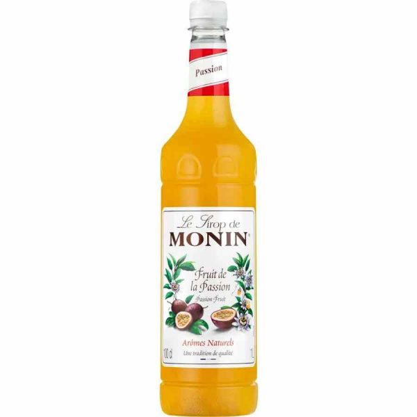 Delicioso Xarope de Maracujá Monin para drinks irresistíveis - Compre online agora!