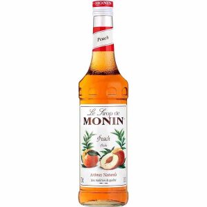 Xarope de Pêssego Monin 700 ml para drinks deliciosos e autênticos - Compre online e surpreenda-se!