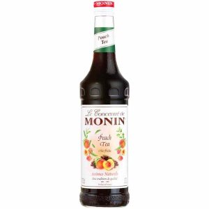 Xarope Concentrado de Pêssego Monin 700 ml para Chás e Cocktails deliciosos - Compre online e aproveite a qualidade Monin!