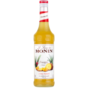 Xarope Monin de Abacaxi 700 ml para cocktails frescos e deliciosos. Ideal para bebidas tropicais. Compre já!