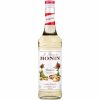 Xarope de Pistache Monin 700 ml para drinks e sobremesas especiais. Delicioso e aromático, perfeito para dar um toque gourmet às suas receitas.