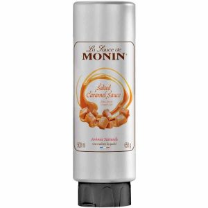 Delicioso Molho de Caramelo Salgado Monin 500 ml - Adoçe os seus pratos com este cremoso molho de caramelo. Compre já!