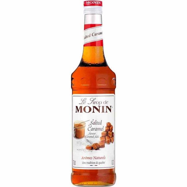 Xarope de Caramelo Salgado Monin - Delicioso toque salgado para as suas bebidas favoritas. Adoce a sua vida com este xarope premium!