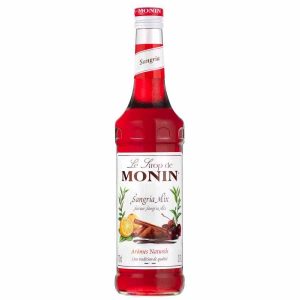Xarope Mix de Sangria Monin 700 ml, ideal para cocktails refrescantes e saborosos. Compre online e desfrute de momentos únicos!
