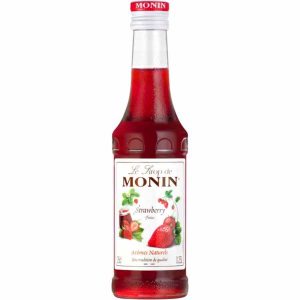 Delicioso xarope de morango - Produto premium para adoçar as suas bebidas e sobremesas favoritas. Compre já!
