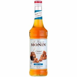 Xarope de Caramelo Sem Açúcar Monin 700 ml, delicioso e refinado para os seus cocktails sem açúcares adicionados. Compre online!