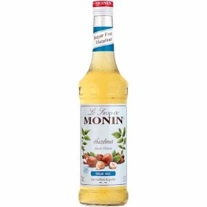 Xarope de Avelã Noisette Monin Sem Açúcar 700 ml - Delicioso e indulgente, adoce os seus momentos sem açúcar com este xarope de avelã Monin de alta qualidade.