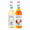 Xarope Monin Baunilha Sem Açúcar 700 ml + Caramelo Sem Açúcar 700 ml - Delicie-se com a doçura sem açúcar! Ideal para os seus drinques favoritos. Compre online!