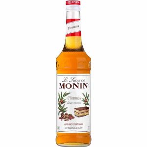 Xarope Monin Tiramisu 700 ml - Delicioso xarope para cocktails e sobremesas. Compre online agora e desfrute de momentos doces!