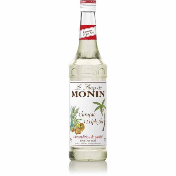 Xarope Monin Triple Sec Curaçao de 700 ml: Perfeição em cada gota para cocktails inesquecíveis! Aproveite a qualidade deste xarope premium.