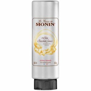 Delicioso Molho de Chocolate Branco Monin para sobremesas gourmet. Adoce os seus momentos com este produto de alta qualidade. Compre online!
