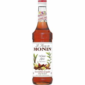 Xarope de especiarias de inverno Monin 700 ml - Delicie-se com o sabor intenso das melhores especiarias​!