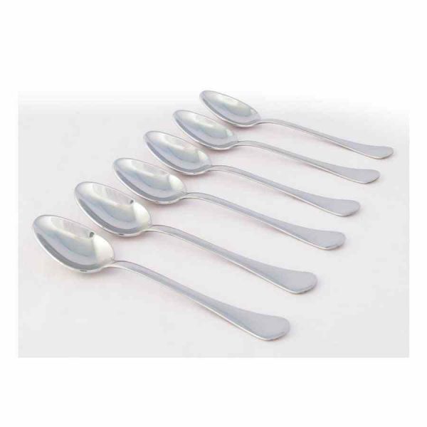 Colheres Motta Cappuccino de Alta Qualidade - Pack de 6 - Utensílios Ideais para Desfrutar de Café em Casa