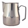 Jarro de leite em aço inoxidável Motta Europa para baristas experientes. Ideal para espumar leite para um café perfeito. Compre já!