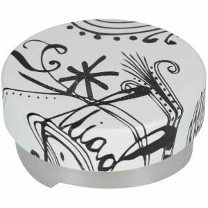 Nível a sua arte com a Ferramenta de Nivelamento Motta Preto e Branco de 58 mm. Ferramenta de qualidade para profissionais exigentes.
