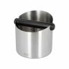Caixa de batida em aço inoxidável Motta, 125 mm para baristas exigentes - Utensílio de alta qualidade para café expresso. Compre agora!