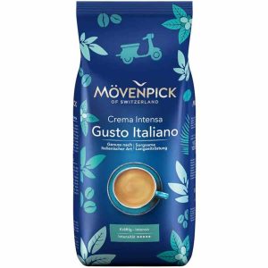 Café Movenpick Gusto Italiano em Grãos 1 kg - Delicioso café italiano em grãos de alta qualidade para comprar online. Aprecie o sabor autêntico!