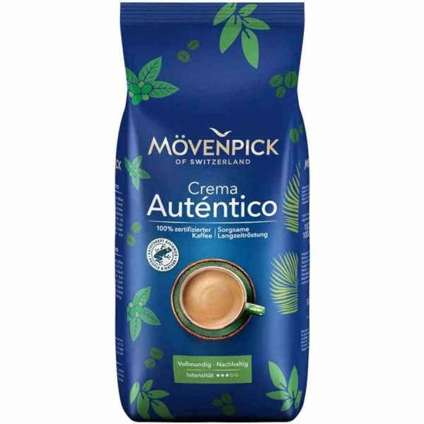 Grãos de café Mövenpick 1 kg - Aroma rico e autêntico para os amantes de café exigentes. Compre online e desfrute de qualidade superior.