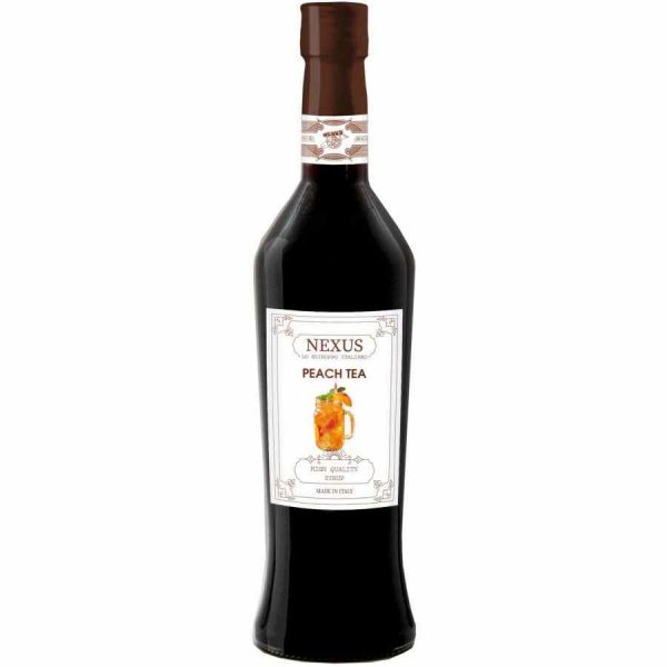 Xarope de Chá de Pêssego Nexus de Qualidade Premium - Frasco de 700 ml, Ideal para Comprar Online. Refresque-se com o Sabor Delicioso do Pêssego!