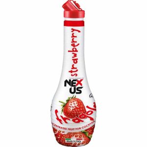 Polpa de Fruta Concentrada Nexus Morango de Alta Qualidade 700 ml - Compre Online. Suco de morango premium, concentrado e delicioso.