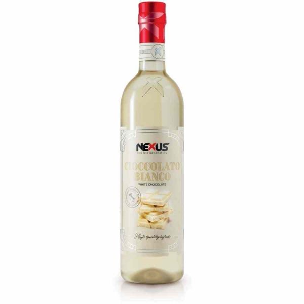 Xarope de Chocolate Branco Nexus 700 ml - Delicioso acompanhamento para sobremesas e cafés. Compre online e surpreenda-se!