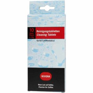 Pastilhas de limpeza Nivona: eficazes e práticas para a sua máquina de café. Limpeza garantida em 10 unidades NIRT 701. Acesse já!