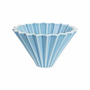 Gotejador de Origami S em cerâmica artesanal - Decoração delicada e sofisticada para sua casa. Compre online agora!