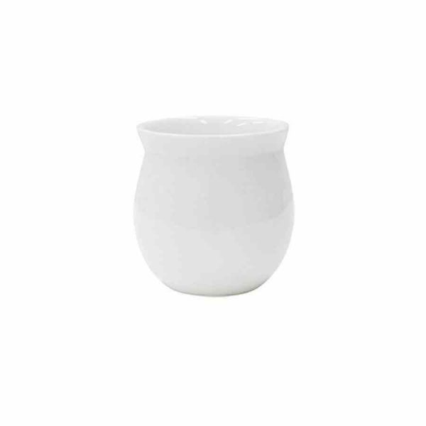 Conjunto de copos de degustação sabor origami, 3 peças branco - Elegância e sofisticação para saborear com estilo. Ideal para presentear!