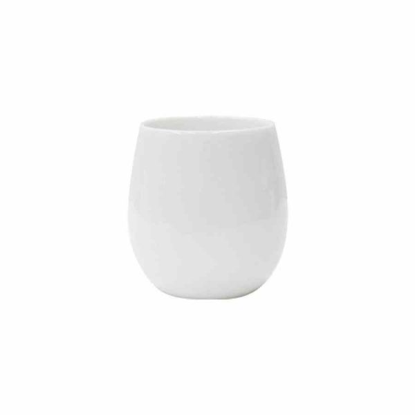 Copos de degustação originais em branco porcelana - Conjunto 3 peças. Ideal para experiências gourmet. Qualidade premium. Compre online!