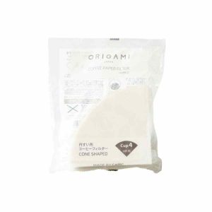 Papel Filtro Origami M: Desfrute do sabor perfeito em 2 xícaras! Conjunto com 100 unidades para café fresco e delicioso em casa. Compre Agora!
