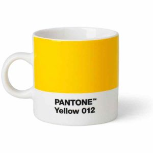 Copo Pantone Espresso 120 ml em cerâmica branca de alta qualidade - ideal para desfrutar do seu café favorito. Compre online!