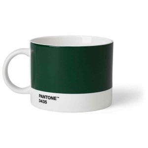 Xícara de Chá Pantone 475 ml em cerâmica fina para momentos especiais. Design exclusivo em tom profundo. Ideal para chávena de chá online.