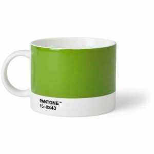 Xícara de Chá Pantone 475 ml em cerâmica de alta qualidade para um chá perfeito. Adquira já esta elegante xícara online!
