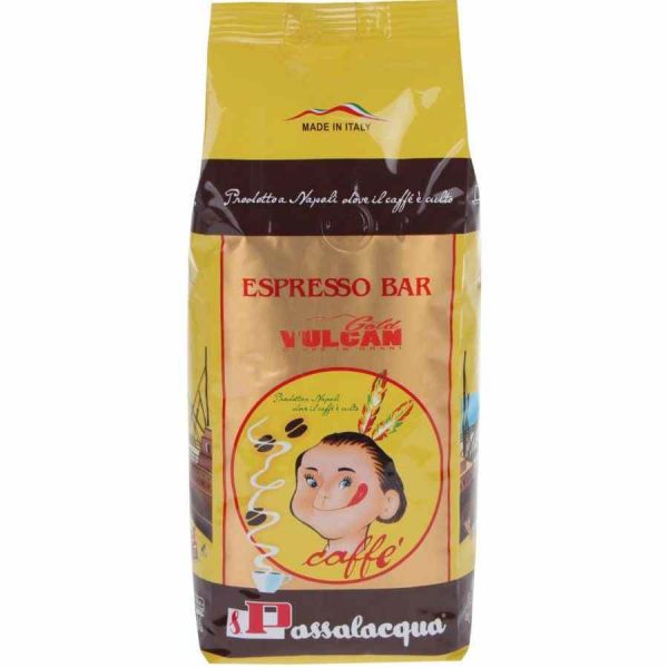 Café em grãos de alta qualidade Passalacqua Gold Vulcan 500g - Aroma intenso e sabor refinado para os amantes de café exigentes. Compre online!