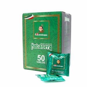 Cápsulas de café expresso Passalacqua Habanera ESE - Pack 50 unidades, intensidade e qualidade superiores para momentos especiais.