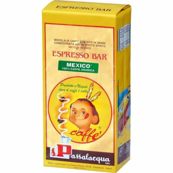 Café Passalacqua México, proveniente do México, saboroso e de alta qualidade para comprar online. Aproveite!